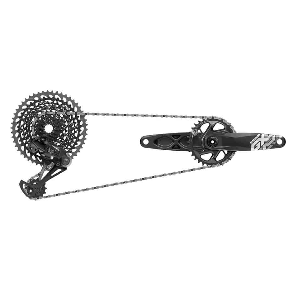 SRAM Eagle Dub Groupset, Boost Black